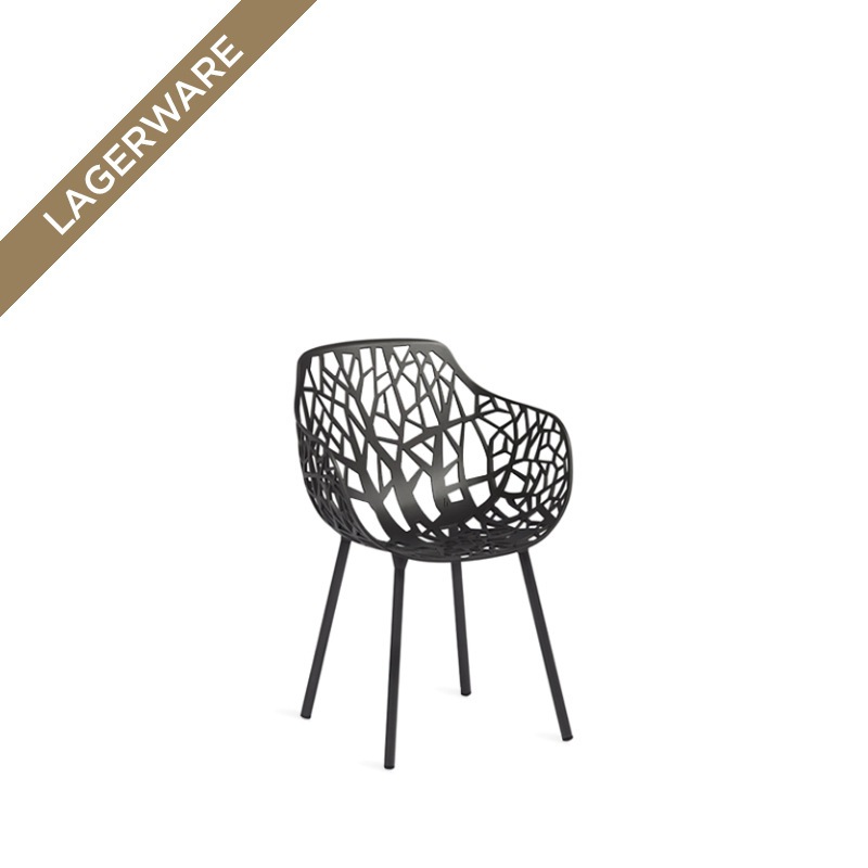 Fast Forest Sessel, grau-metallic