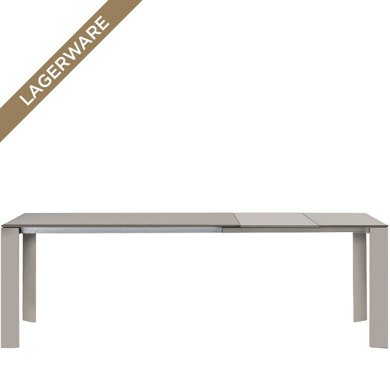 Grande Arche Ausziehtisch 220/270 x 100 cm, eisengrau