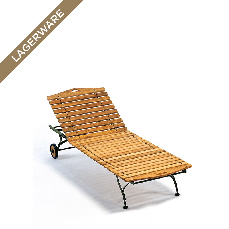 Weishäupl Classic Gartenliege, Gestell dunkelgrün