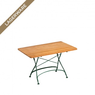 Classic Klapptisch 120 x 80 cm, Gestell dunkelgrün