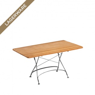 Classic Klapptisch 140 x 80 cm, Gestell graphitgrau