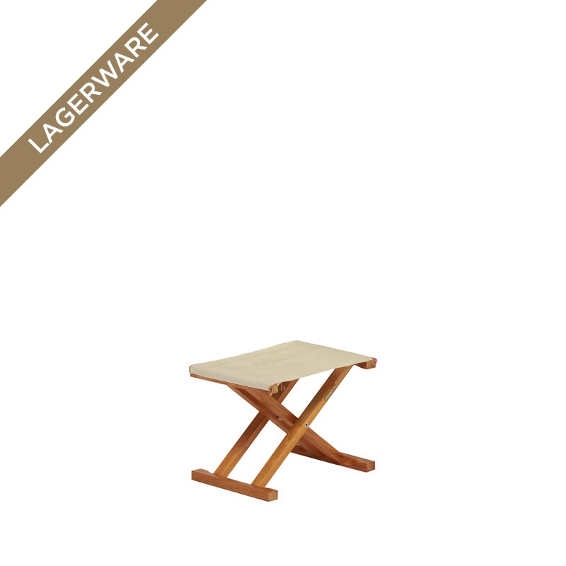 Cabin Hocker, Acryltuch natur