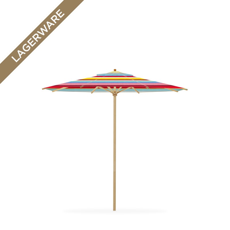 Klassiker Ø 300 cm mit Flaschenzug, Acryltuch multicolor