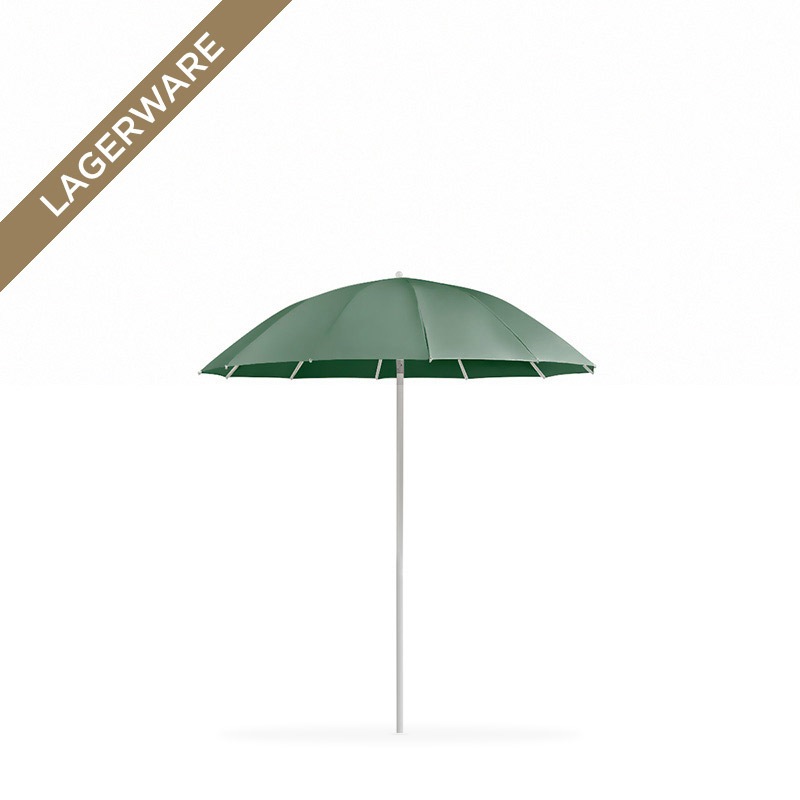 Pagodenschirm Ø 240 cm mit Alu-Stamm, schilfgrün