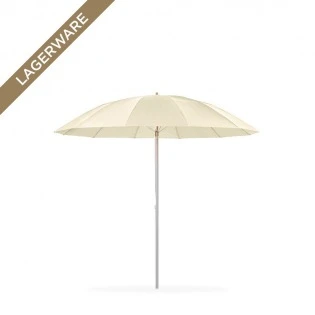 Pagodenschirm Ø 300 cm mit Alu-Stamm, natur