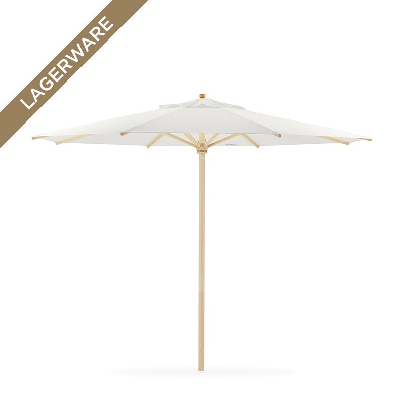 Klassiker Ø 400 cm mit Flaschenzug, Acryltuch weiß