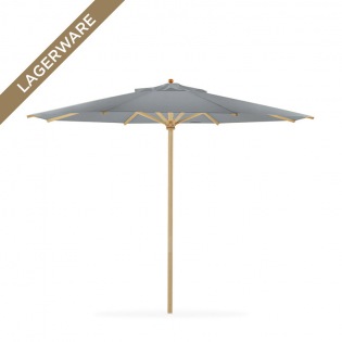 Klassiker Ø 400 cm mit Flaschenzug, Acryltuch grau-meliert