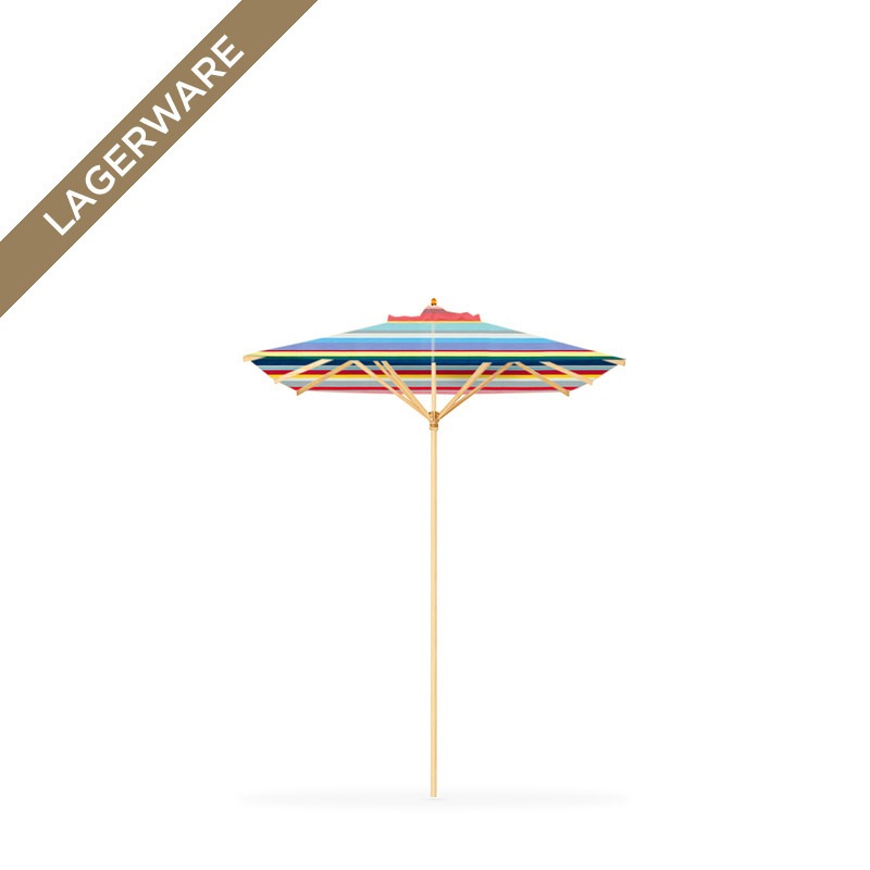 Klassiker 210x210 cm mit Flaschenzug & Knick, Acryltuch multicolor