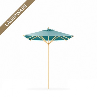 Klassiker 250x250 cm mit Flaschenzug, Acryltuch wasserblau