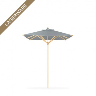 Klassiker 250x250 cm mit Flaschenzug, Acryltuch grau-meliert