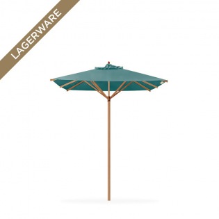 Teak 250x250 cm mit Flaschenzug, wasserblau