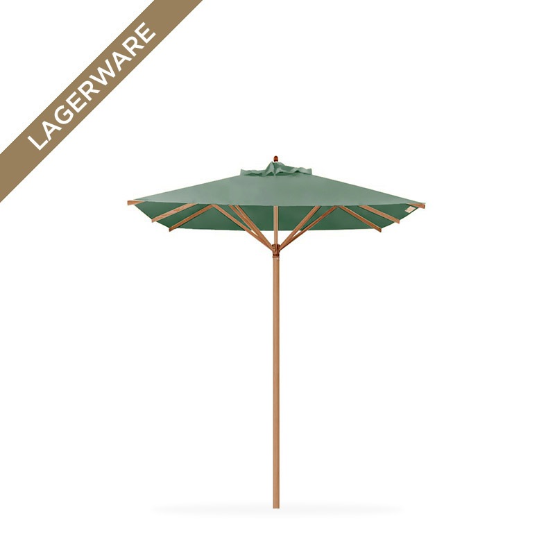 Teak 250x250 cm mit Flaschenzug, schilfgrün