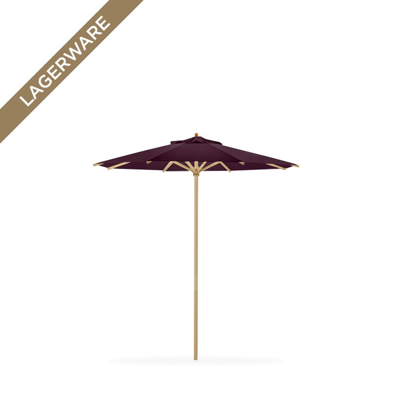 Klassiker Ø 250 cm mit Flaschenzug, aubergine