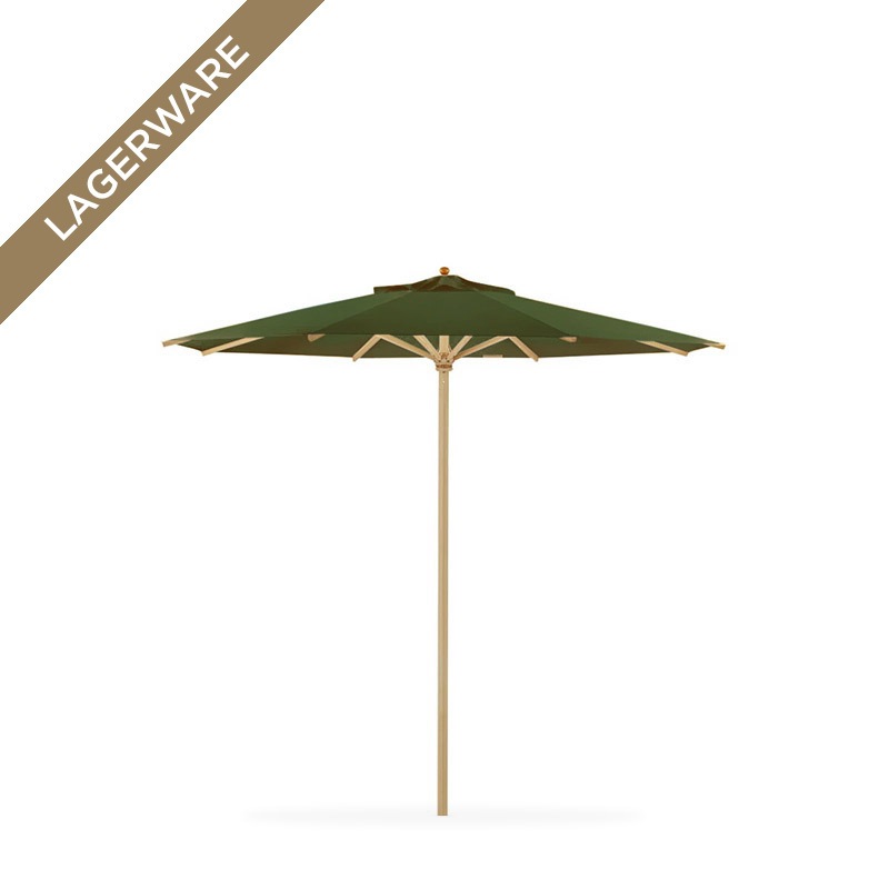 Weishäupl Klassiker Schirm Ø 300 cm mit Flaschenzug, olive