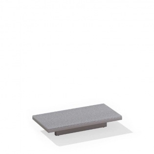 Fast SOLARIS Beistelltisch niedrig 90 x 45 cm