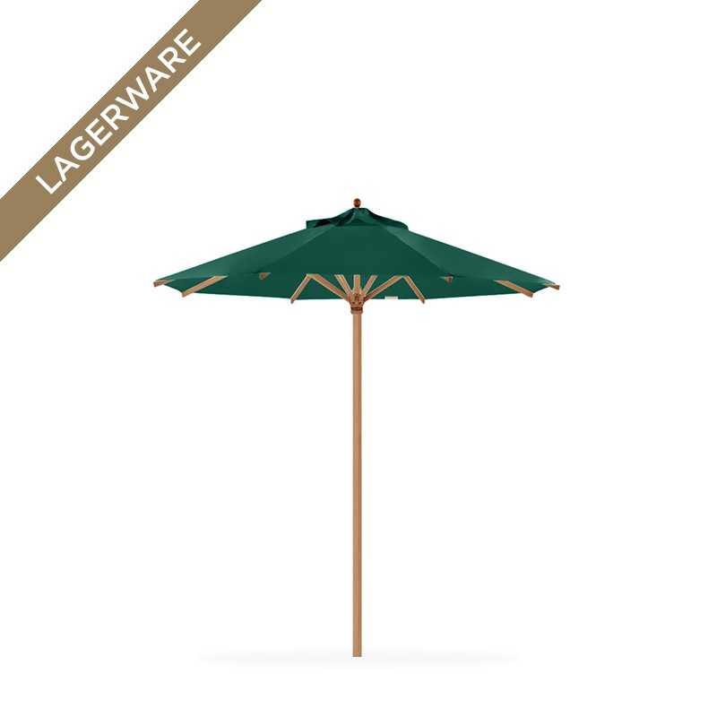 Teak Ø 250 cm mit Flaschenzug & Knick, tanne