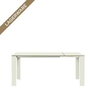 Grande Arche Ausziehtisch 160-210 x 90 cm, cremeweiss