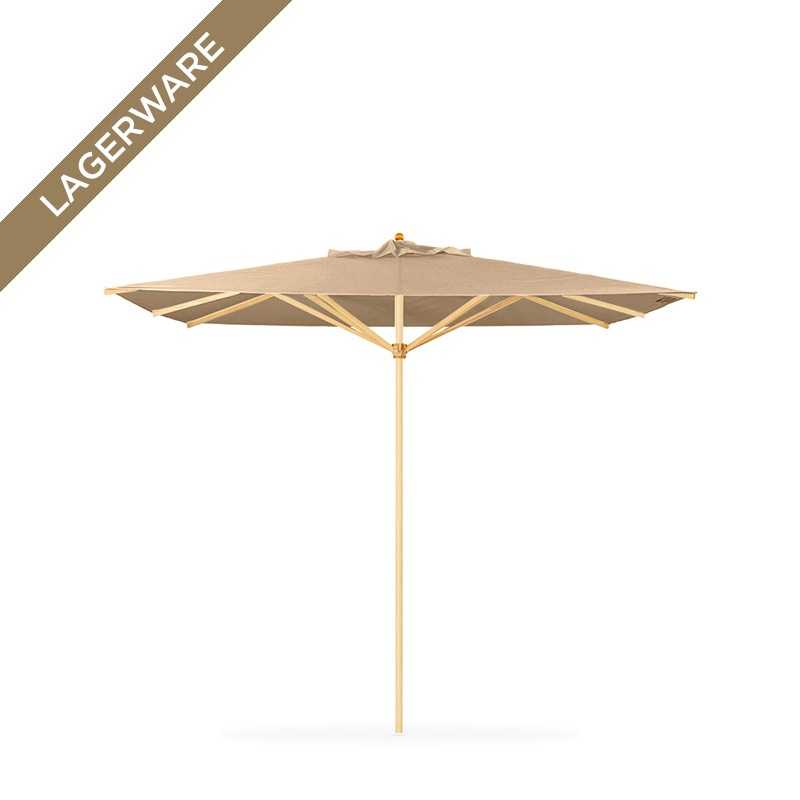 Weishäupl Klassiker Schirm 260x350 cm mit Flaschenzug, sand