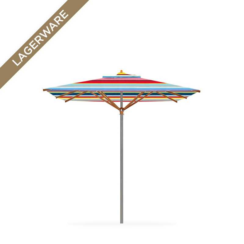 Weishäupl Trend Schirm 300x300 cm mit Flaschenzug, multicolor