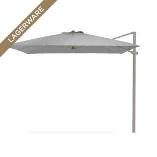 Freiarmschirm 400x400 cm, grau