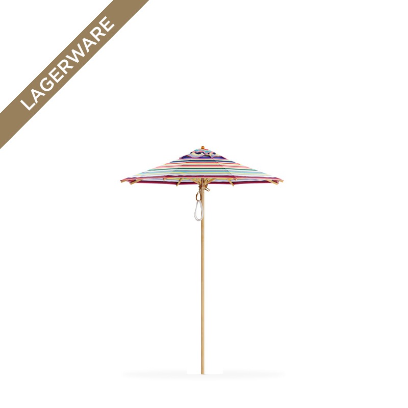 Weishäupl Klassiker Schirm Ø 190 cm mit Flaschenzug & Knick, multicolor