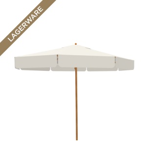 Teak Ø 350 cm mit Volant,...