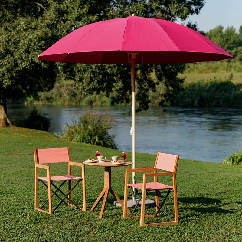 Ersatzdach Für Terrassenschirm (2,7 M, 8 Rippen) – UV-beständig, Wasserdicht, Mit Windschlitz