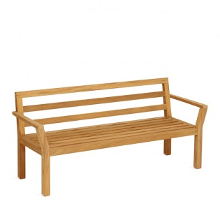 Weishäupl New Hampton Bank mit Armlehnen