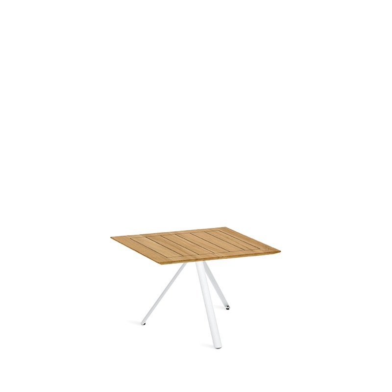 Weishäupl TRIO Beistelltisch Teak, quadratisch