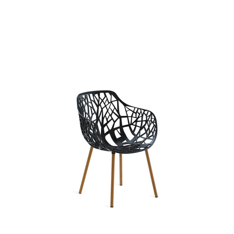 Fast FOREST Sessel, Beine Iroko